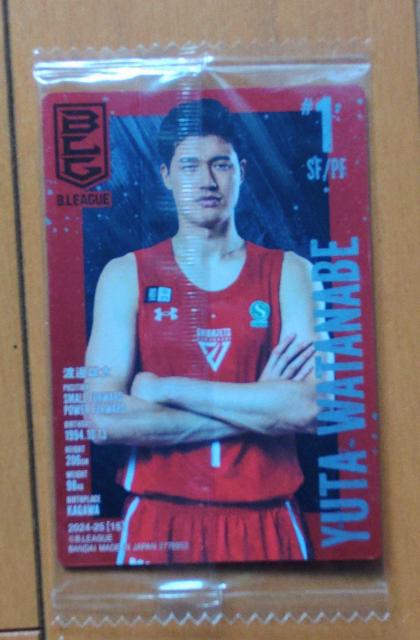 B.League ウエハース 千葉ジェッツ1渡邊雄太 < トレーディングカード B.League ウエハース 千葉ジェッツ1渡邊雄太 < トレーディングカードの