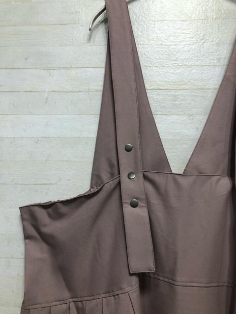 新品☆10L♪ベージュ系サイドプリーツジャンパースカート♪ジャンスカQ542 < 女性ファッション 新品☆10L♪ベージュ系サイドプリーツジャンパースカート♪ジャンスカQ542 < 女性ファッションの