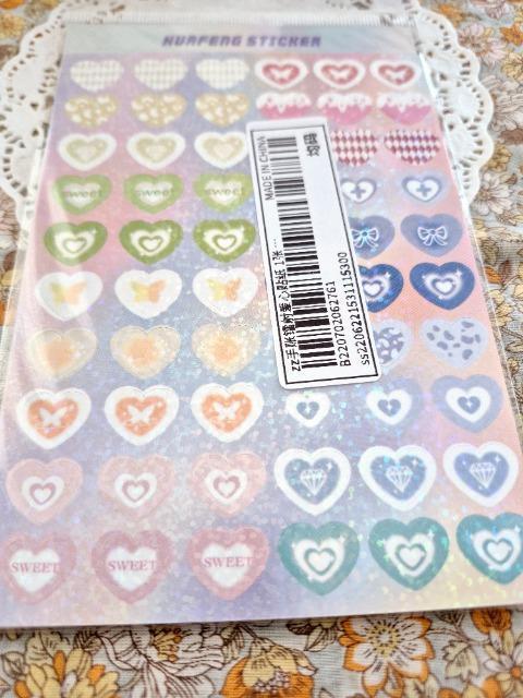 新品未開封☆カラフルなハートシール☆ < インテリア/ライフ 新品未開封☆カラフルなハートシール☆ < インテリア/ライフの