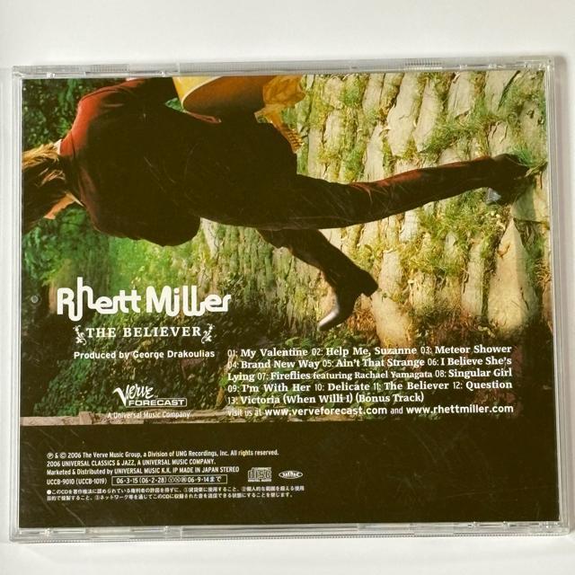 Rhett Miller / The Believer < CD/DVD/ビデオ Rhett Miller / The Believer < CD/DVD/ビデオの