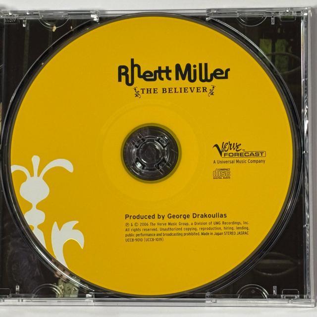 Rhett Miller / The Believer < CD/DVD/ビデオ Rhett Miller / The Believer < CD/DVD/ビデオの