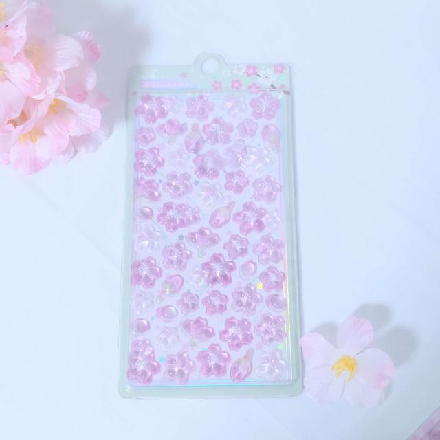 3D立体シール 桜 さくら フラワー デコレーション ステッカー 4枚セット 文具 雑貨 < インテリア/ライフ 3D立体シール 桜 さくら フラワー デコレーション ステッカー 4枚セット 文具 雑貨 < インテリア/ライフの