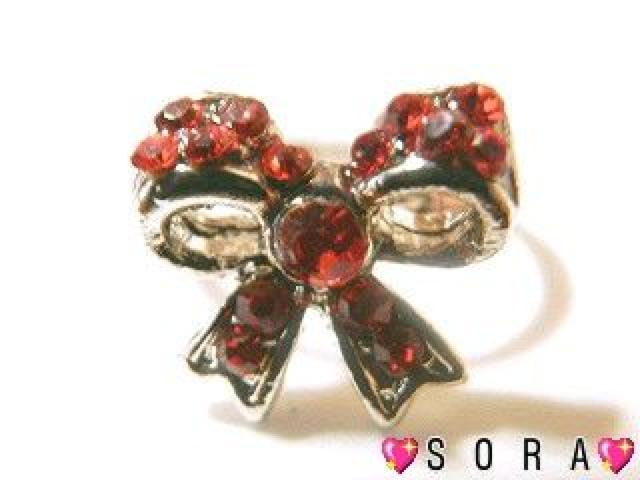 【小悪魔ageha掲載】調整可能♪エタニティリボンリング.箱付 レッド < 女性アクセサリー/時計 【小悪魔ageha掲載】調整可能♪エタニティリボンリング.箱付 レッド < 女性アクセサリー/時計の