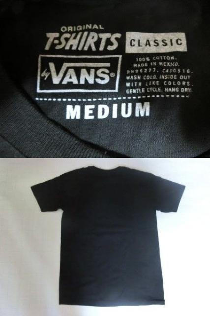 ☆USA購入 バンズ【VANS】スカルプリントTシャツUS M ブラック☆ < 男性ファッション  ☆USA購入 バンズ【VANS】スカルプリントTシャツUS M ブラック☆ < 男性ファッションの