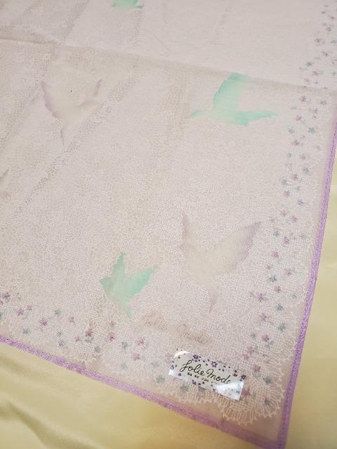 鳥とお花のハンカチ 新品 < 女性ファッション 鳥とお花のハンカチ 新品 < 女性ファッションの