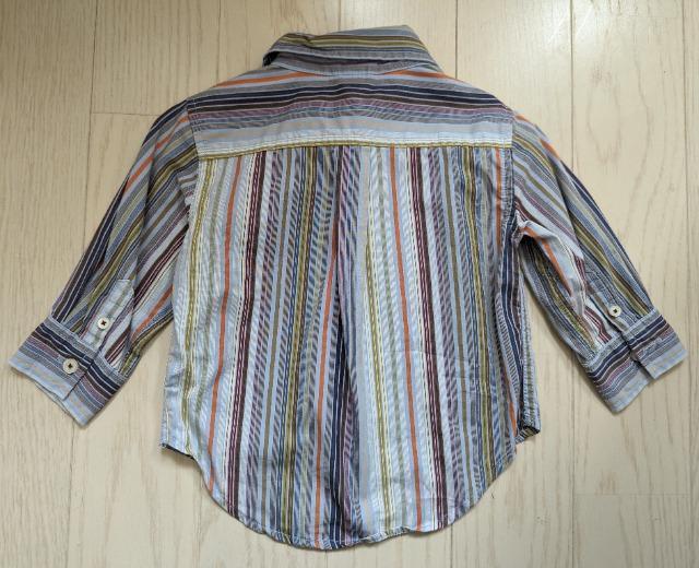 80★GAP★ストライプブラウス★シャツ★美品★送料無料 < ブランド  80★GAP★ストライプブラウス★シャツ★美品★送料無料 < ブランドの