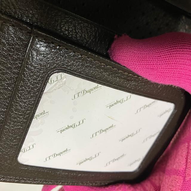 【美品】【S.T.Dupont / エステーデュポン】 レザー / 長財布 / 小銭入れなし < 男性ファッション 【美品】【S.T.Dupont / エステーデュポン】 レザー / 長財布 / 小銭入れなし < 男性ファッションの