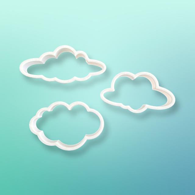雲クッキー型 3個セット 粘土型 お菓子作り 料理 スケッチ 雲描画 製図 < インテリア/ライフ  雲クッキー型 3個セット 粘土型 お菓子作り 料理 スケッチ 雲描画 製図 < インテリア/ライフの
