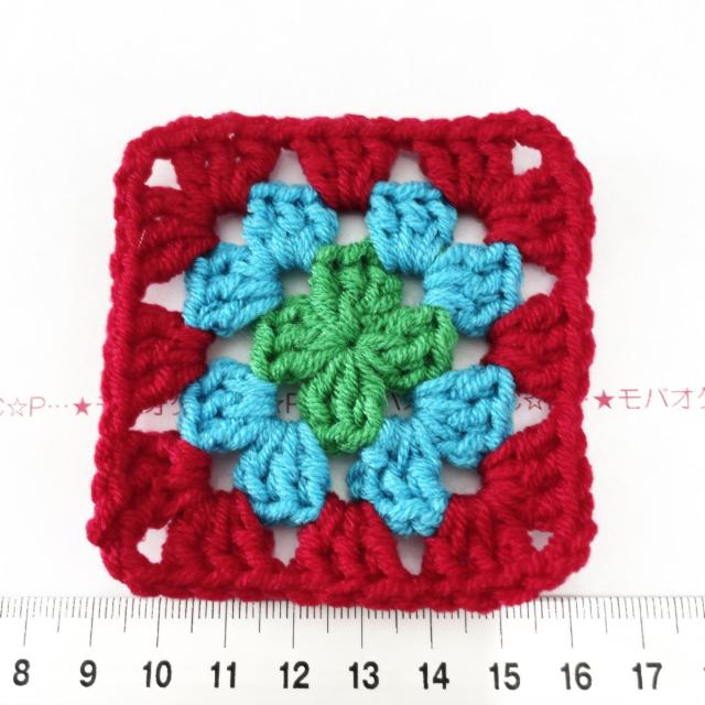 29*ハンドメイド♪グラニースクエアモチーフ 15 < ペット/手芸/園芸 29*ハンドメイド♪グラニースクエアモチーフ 15 < ペット/手芸/園芸の