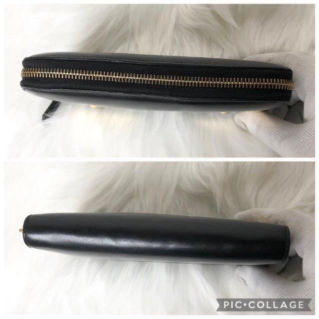 FENDI フェンディ 長財布 モンスター バグズアイ ラウンドファスナー ラウンドジップ ブラック レザー < ブランド FENDI フェンディ 長財布 モンスター バグズアイ ラウンドファスナー ラウンドジップ ブラック レザー < ブランドの