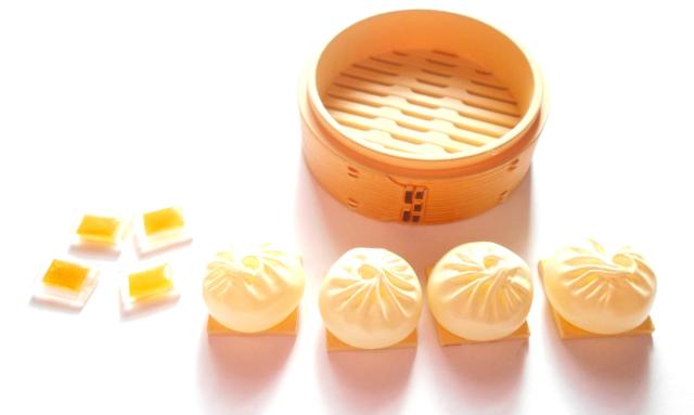 日本全国フードチェーンミニチュアコレクション・551HORAI 豚まん4個入り/ケンエレファント < ホビー 日本全国フードチェーンミニチュアコレクション・551HORAI 豚まん4個入り/ケンエレファント < ホビーの