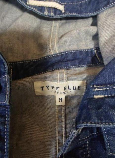 美品AVIREX TYPE BLUE アビレックスタイプブルー デニムジャケット デニムパーカー SIZEМ < 男性ファッション 美品AVIREX TYPE BLUE アビレックスタイプブルー デニムジャケット デニムパーカー SIZEМ < 男性ファッションの