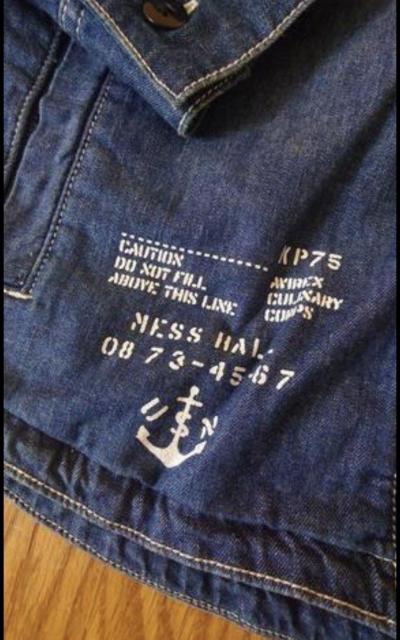 美品AVIREX TYPE BLUE アビレックスタイプブルー デニムジャケット デニムパーカー SIZEМ < 男性ファッション 美品AVIREX TYPE BLUE アビレックスタイプブルー デニムジャケット デニムパーカー SIZEМ < 男性ファッションの