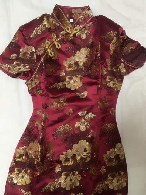 【期間限定SALE】ボルドーカラー●Sexyチャイナドレス●コスプレ イベント●ワインレッド < 女性ファッション  【期間限定SALE】ボルドーカラー●Sexyチャイナドレス●コスプレ イベント●ワインレッド < 女性ファッションの