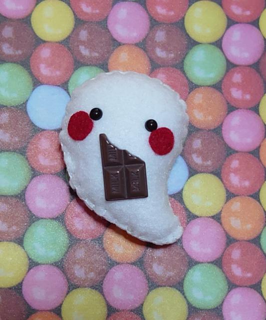 ハンドメイド♪マグネットマスコット『チョコ大好きおばけ』@ < ペット/手芸/園芸  ハンドメイド♪マグネットマスコット『チョコ大好きおばけ』@  < ペット/手芸/園芸の
