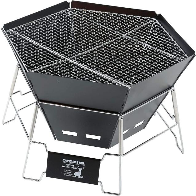 キャプテンスタッグ(CAPTAIN STAG) バーベキューコンロ 焚火台 ダッチオーブン 1台3役 < レジャー/スポーツ キャプテンスタッグ(CAPTAIN STAG) バーベキューコンロ 焚火台 ダッチオーブン 1台3役 < レジャー/スポーツの