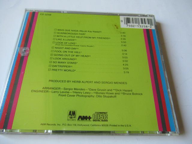 セルディオ・メンデスとブラジル'66 CD 「Serdio Mendes & Brasil '66 Greatest Hits 」 < CD/DVD/ビデオ  セルディオ・メンデスとブラジル'66 CD 「Serdio Mendes & Brasil '66 Greatest Hits 」 < CD/DVD/ビデオの