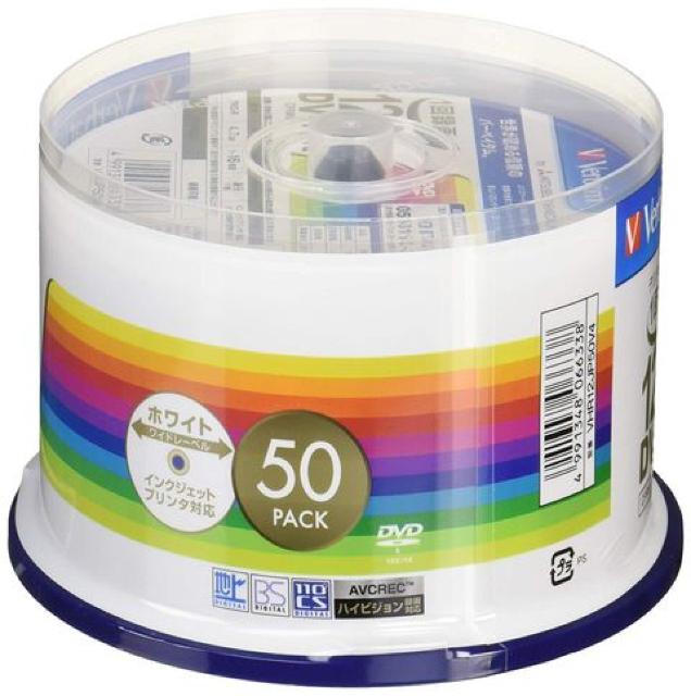 1回録画用DVD-R(CPRM) VHR12JP50V4 (片面1層/1-16倍速/50枚) < PC本体/周辺機器 1回録画用DVD-R(CPRM) VHR12JP50V4 (片面1層/1-16倍速/50枚) < PC本体/周辺機器の