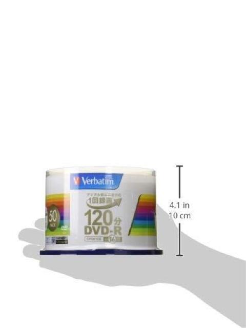 1回録画用DVD-R(CPRM) VHR12JP50V4 (片面1層/1-16倍速/50枚) < PC本体/周辺機器 1回録画用DVD-R(CPRM) VHR12JP50V4 (片面1層/1-16倍速/50枚) < PC本体/周辺機器の