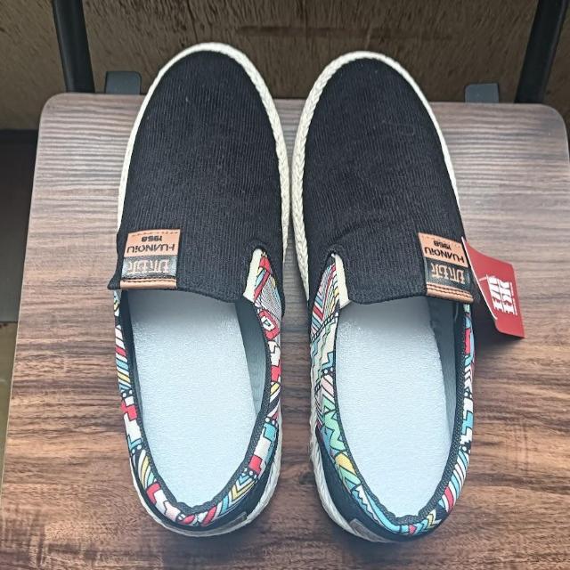 新品 26cm メンズ スリッポン ブラック シューズ 靴 男女兼用 カジュアル < 男性ファッション  新品 26cm メンズ スリッポン ブラック シューズ 靴 男女兼用 カジュアル < 男性ファッションの