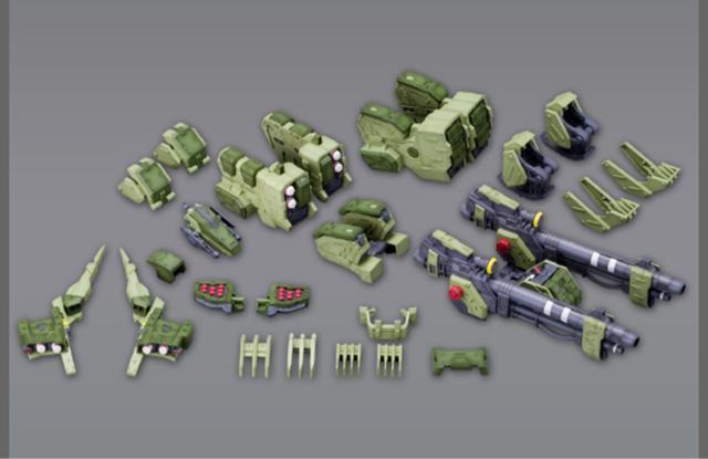 1/72 ライガーゼロ用 パンツァーアーマーユニット < ホビー 1/72 ライガーゼロ用 パンツァーアーマーユニット < ホビーの