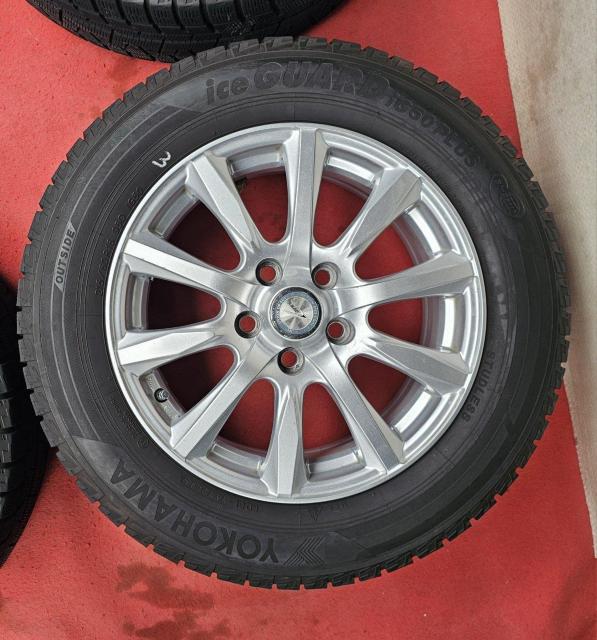 WEDS/JOKER 16インチ5H114.3 6.5J+39 YOKOHAMA ICEGUARD IG50 PLUS < 自動車/バイク WEDS/JOKER 16インチ5H114.3 6.5J+39 YOKOHAMA ICEGUARD IG50 PLUS < 自動車/バイク