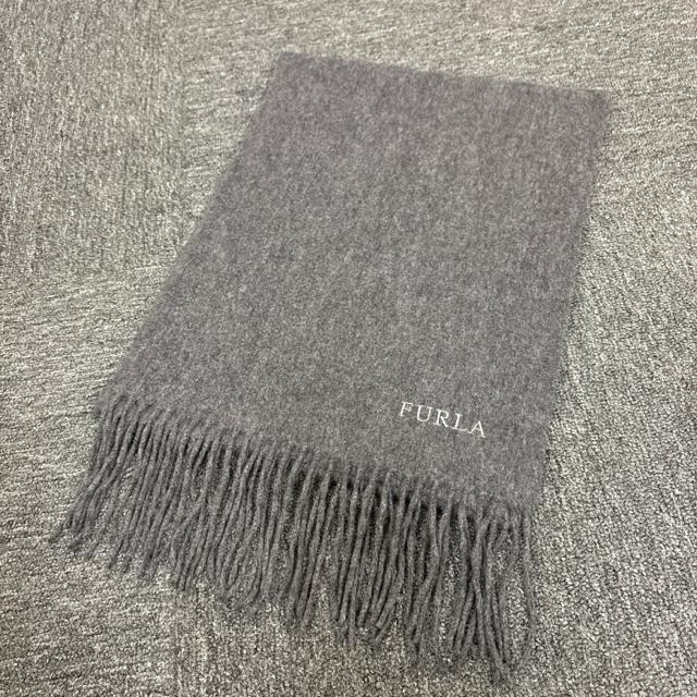 即決 FURLA フルラ マフラー グレー < ブランド 即決 FURLA フルラ マフラー グレー < ブランドの
