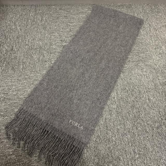 即決 FURLA フルラ マフラー グレー < ブランド 即決 FURLA フルラ マフラー グレー < ブランドの