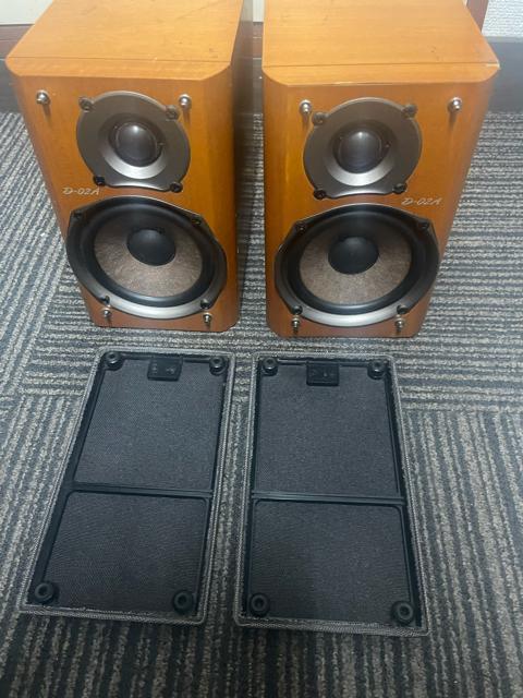 ONKYO D-02A ブックシェルフスピーカー 吸音材入換済み ペア オンキョー < 家電/AV ONKYO D-02A ブックシェルフスピーカー 吸音材入換済み ペア オンキョー < 家電/AVの