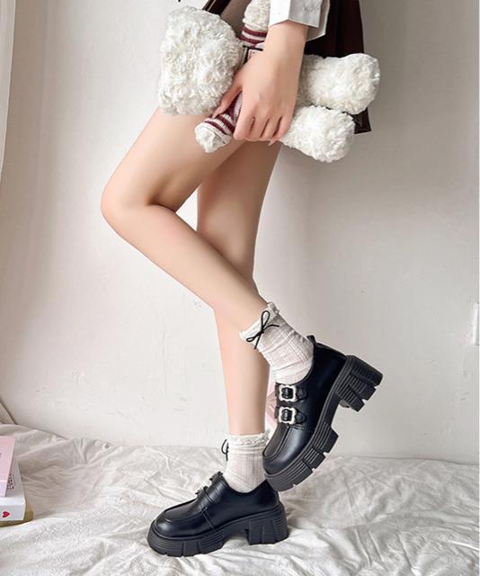 送料無料 新品 厚底ローファー 美脚 レディース 韓国風 < 女性ファッション 送料無料 新品 厚底ローファー 美脚 レディース 韓国風 < 女性ファッションの