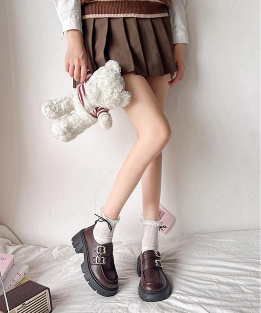 送料無料 新品 厚底ローファー 美脚 レディース 韓国風 < 女性ファッション 送料無料 新品 厚底ローファー 美脚 レディース 韓国風 < 女性ファッションの