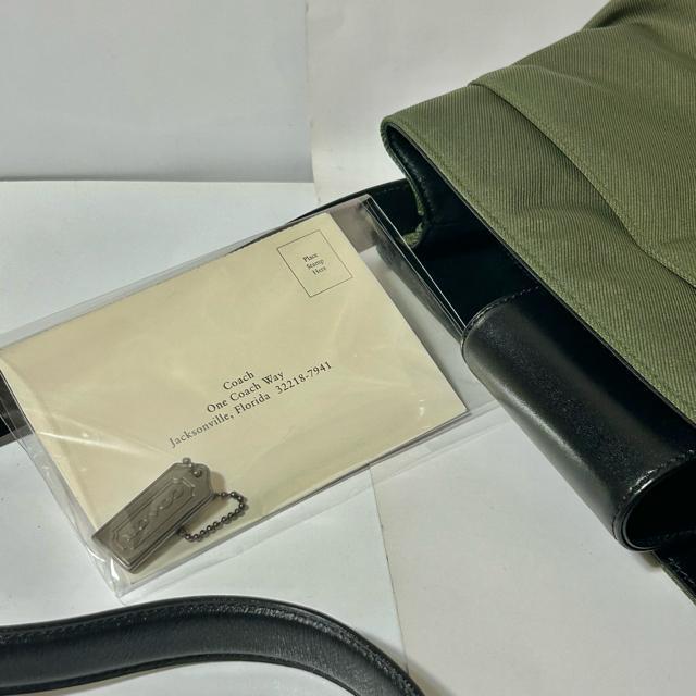 COACH コーチ G9K-7412 ナイロン レザー ワンショルダーバッグ 肩掛け レディース カーキ < ブランド COACH コーチ G9K-7412 ナイロン レザー ワンショルダーバッグ 肩掛け レディース カーキ < ブランドの