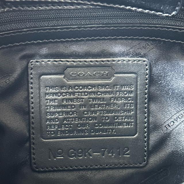 COACH �R�[�` G9K-7412 �i�C���� ���U�[ �����V�����_�[�o�b�O ���|�� ���f�B�[�X �J�[�L �� �u�����h�� 