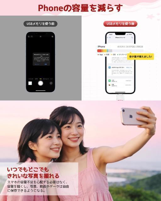 専用アプリ不要 iphone用usbメモリー フラッシュドライブ 128GB 4in1 iOS/Type-C/USB/Micro < 家電/AV 専用アプリ不要 iphone用usbメモリー フラッシュドライブ 128GB 4in1 iOS/Type-C/USB/Micro < 家電/AVの