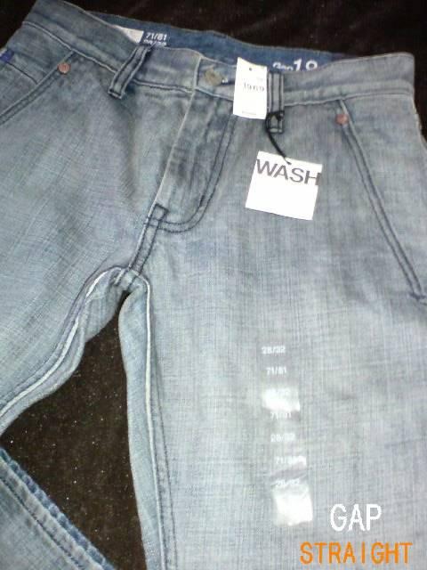 □GAP/ギャップ ウォッシュ デニムパンツ/メンズ☆新品 < ブランド  □GAP/ギャップ ウォッシュ デニムパンツ/メンズ☆新品 < ブランドの