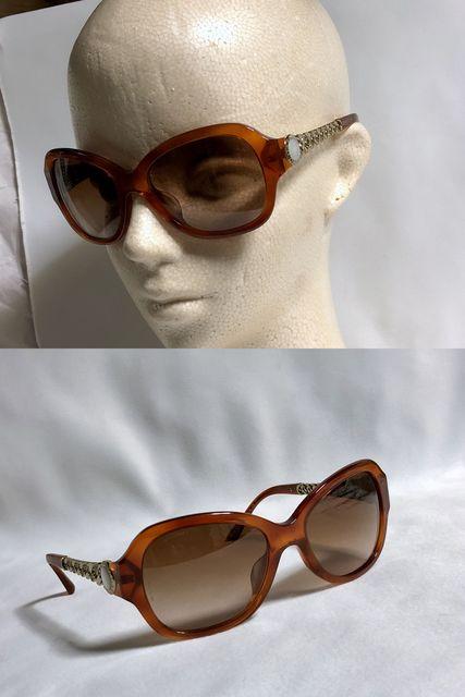 正規新古 ブルガリBVLGARI チェーンフレームB-zeroロゴサングラス 茶×金 ラグジュアリーアイウェア 付属有 < ブランド  正規新古 ブルガリBVLGARI チェーンフレームB-zeroロゴサングラス 茶×金 ラグジュアリーアイウェア 付属有 < ブランドの