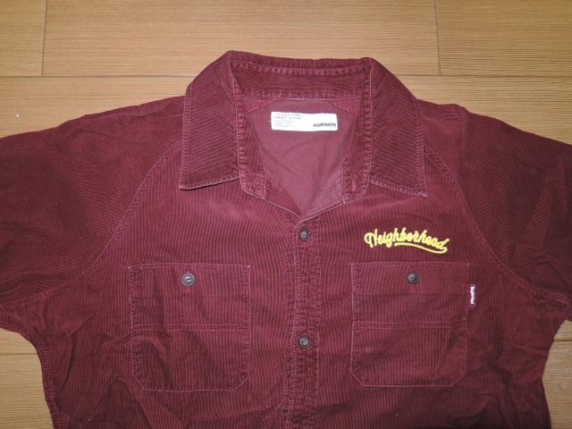 NEIGHBORHOOD ネイバーフッド 半袖 コーデュロイ シャツ S < ブランド NEIGHBORHOOD ネイバーフッド 半袖 コーデュロイ シャツ S < ブランドの