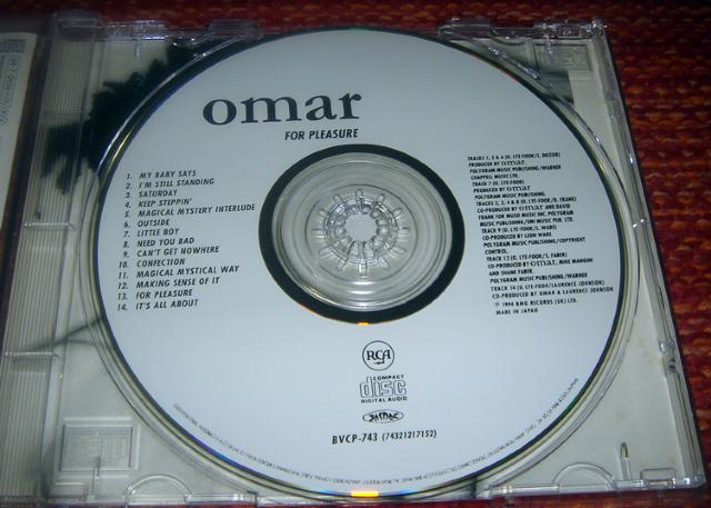 Omar - For Pleasure 名盤 CD < CD/DVD/ビデオ Omar - For Pleasure 名盤 CD < CD/DVD/ビデオの