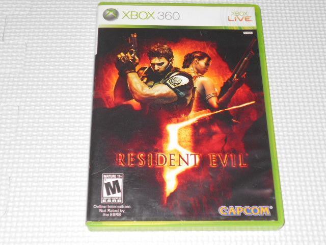 xbox360★RESIDENT EVIL 5 海外版 北米版 ケース傷み < ゲーム本体/ソフト  xbox360★RESIDENT EVIL 5 海外版 北米版 ケース傷み  < ゲーム本体/ソフトの