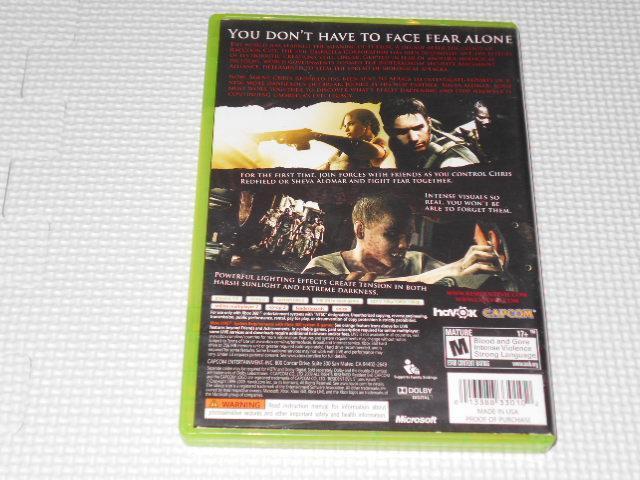 xbox360★RESIDENT EVIL 5 海外版 北米版 ケース傷み < ゲーム本体/ソフト  xbox360★RESIDENT EVIL 5 海外版 北米版 ケース傷み < ゲーム本体/ソフトの
