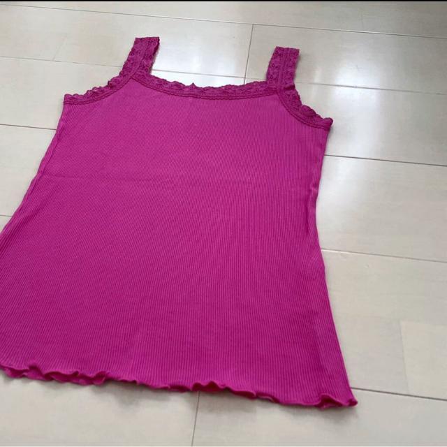 UNIQLO レースキャミソール 150cm タンクトップ トップス  レディースSサイズ < ブランド  UNIQLO レースキャミソール 150cm タンクトップ トップス  レディースSサイズ < ブランドの