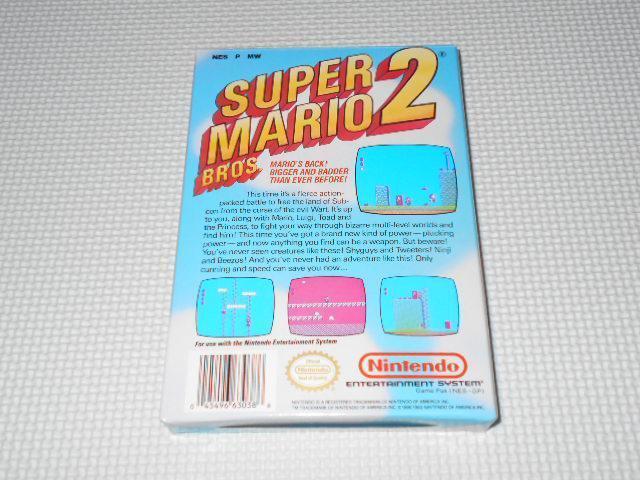 FC★SUPER MARIO BROS. 2 NES 海外版 端子清掃済 美品 < ゲーム本体/ソフト  FC★SUPER MARIO BROS. 2 NES 海外版 端子清掃済 美品 < ゲーム本体/ソフトの