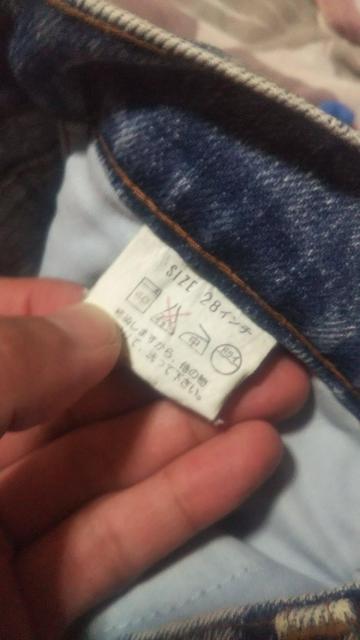 Levi's リーバイス ウォッシュドデニムW28 ジーンズ ジーパン ユニセックス LEVI'S ストレートデニム 送無即決 < ブランド  Levi's リーバイス ウォッシュドデニムW28 ジーンズ ジーパン ユニセックス LEVI'S ストレートデニム 送無即決 < ブランドの