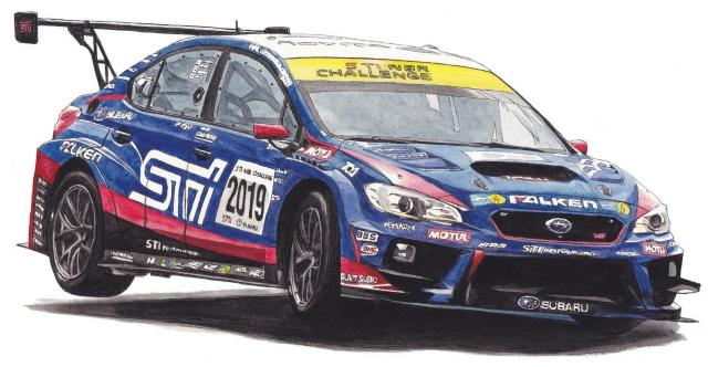 NC-1200スバルWRX STI限定版画サイン額装済作家平右ヱ門 < 自動車/バイク NC-1200スバルWRX STI限定版画サイン額装済作家平右ヱ門 < 自動車/バイク