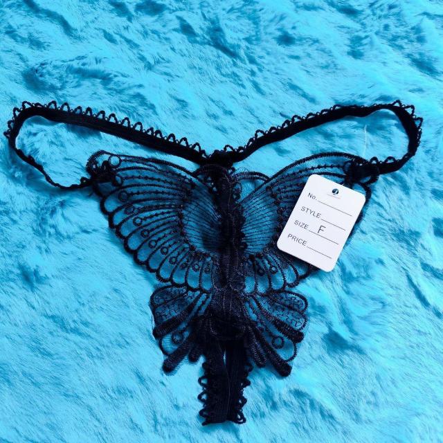 妖艶Sexy。。。。バタフライ蝶々Tバック。。。ショーツ。。。。パンティー。。。ブラック。。。 < 女性ファッション  妖艶Sexy。。。。バタフライ蝶々Tバック。。。ショーツ。。。。パンティー。。。ブラック。。。  < 女性ファッションの