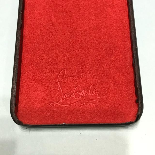 激レア クリスチャンルブタン スタッズ iPhoneケース SE SE2 SE3 付属品付 < ブランド  激レア クリスチャンルブタン スタッズ iPhoneケース SE SE2 SE3 付属品付 < ブランドの