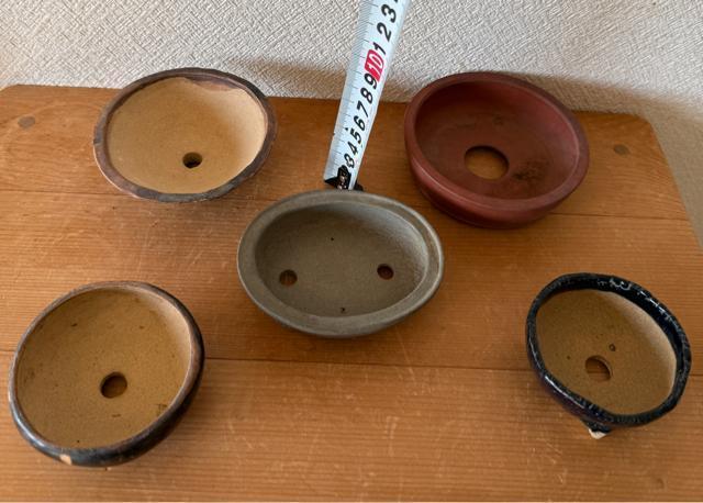 J 盆栽鉢 豆盆栽鉢 山野草鉢 多肉植物鉢 植木鉢 5鉢セット陶器製 落款印あり < ペット/手芸/園芸 J 盆栽鉢 豆盆栽鉢 山野草鉢 多肉植物鉢 植木鉢 5鉢セット陶器製 落款印あり < ペット/手芸/園芸の