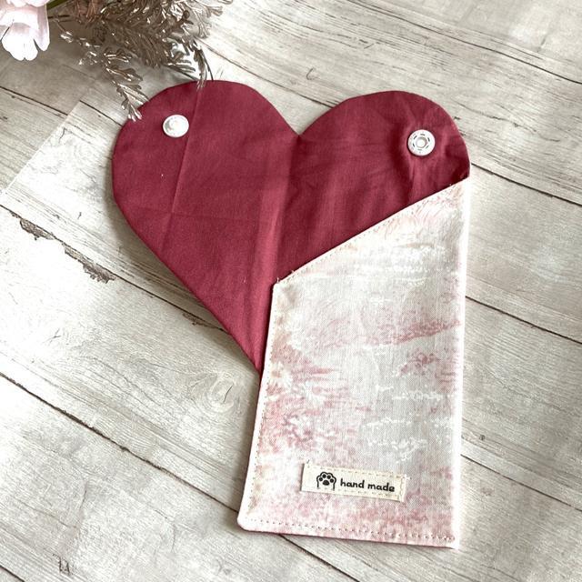 ☆ハンドメイド/開くとハート形になるメガネケースB < 女性ファッション ☆ハンドメイド/開くとハート形になるメガネケースB < 女性ファッションの