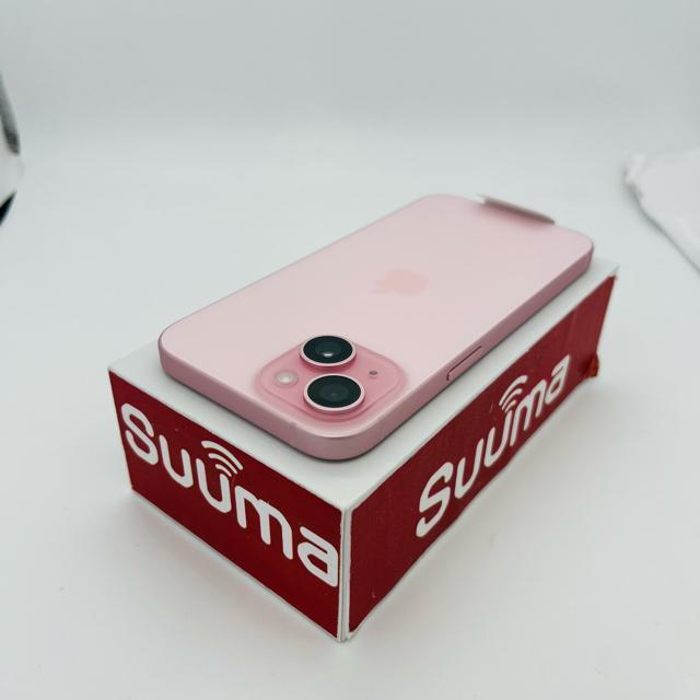 �������g�p iPhone 15 256 GB SIM�t���[ �s���N �{�� �� �Ɠd/AV�� 