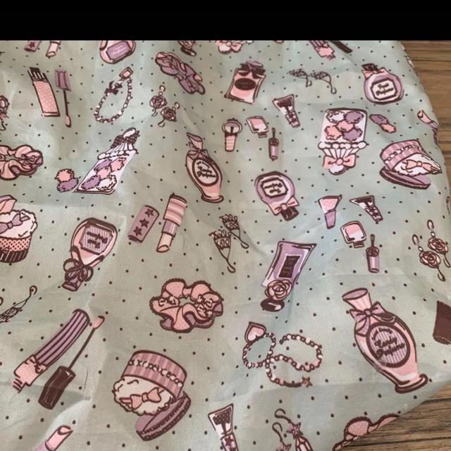 コスメ柄☆パステルカラー☆総柄デザイン。エコバッグ < 女性ファッション コスメ柄☆パステルカラー☆総柄デザイン。エコバッグ < 女性ファッションの